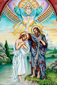 The Baptism of Our Lord by John the Baptist